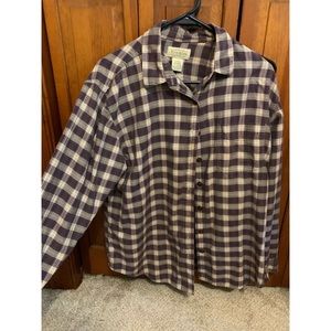 At Johns bay flannel shirt